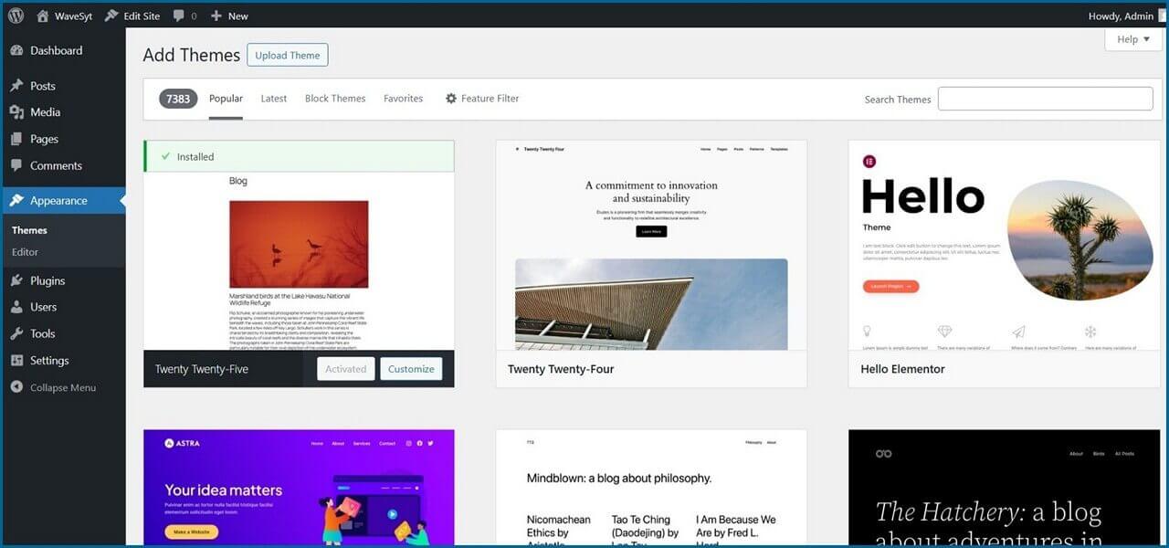 WordPress Theme Directory